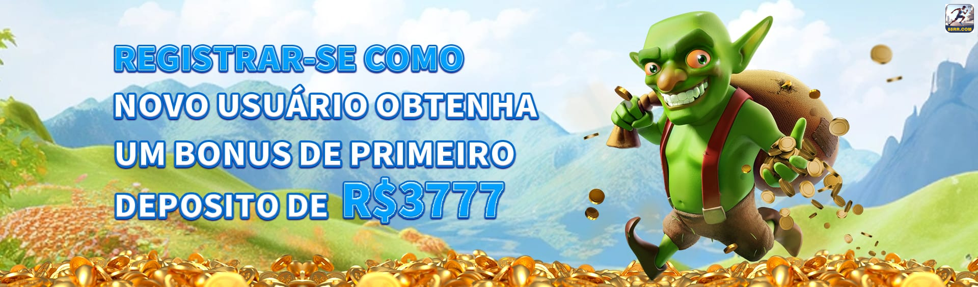 55rr — seção que apresenta jogos em evidência, com hierarquia visual clara, pensado para estimular a abertura de novas